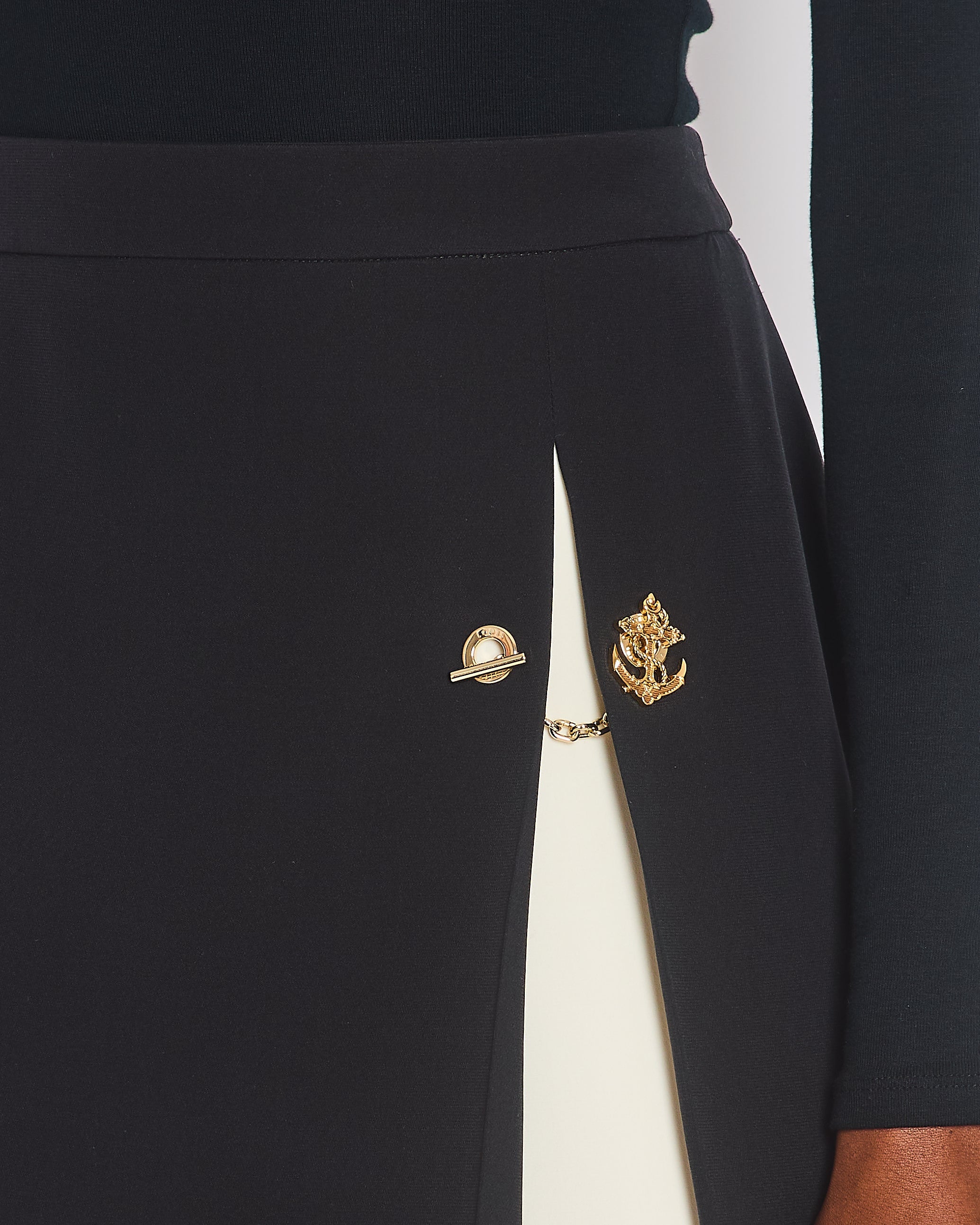 Louis Vuitton Graphic Box Pleat Mini Skirt IT 42 (UK 10)