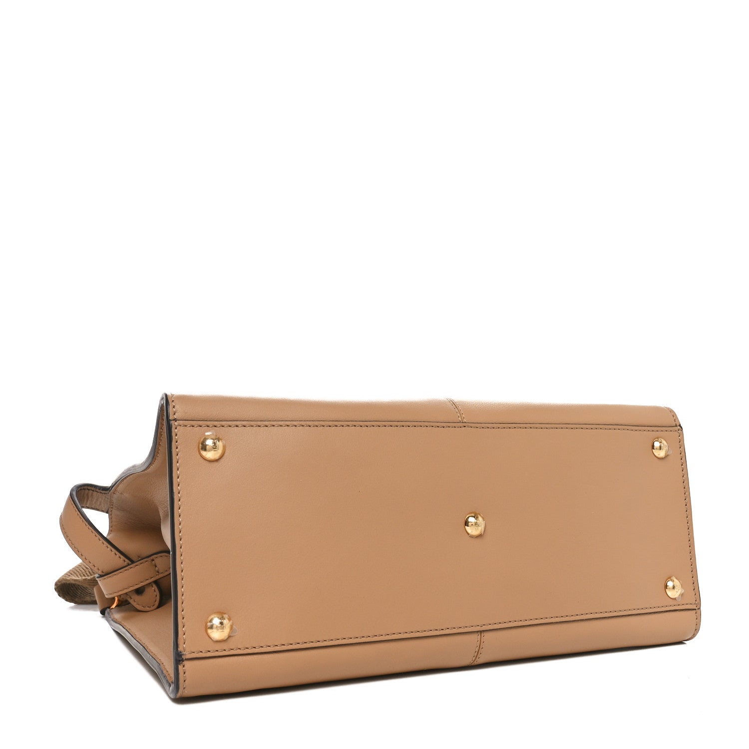 Vitello Seta Nabuck Pequin Medium Peekaboo X-Lite Cuoio Tabacco Moro