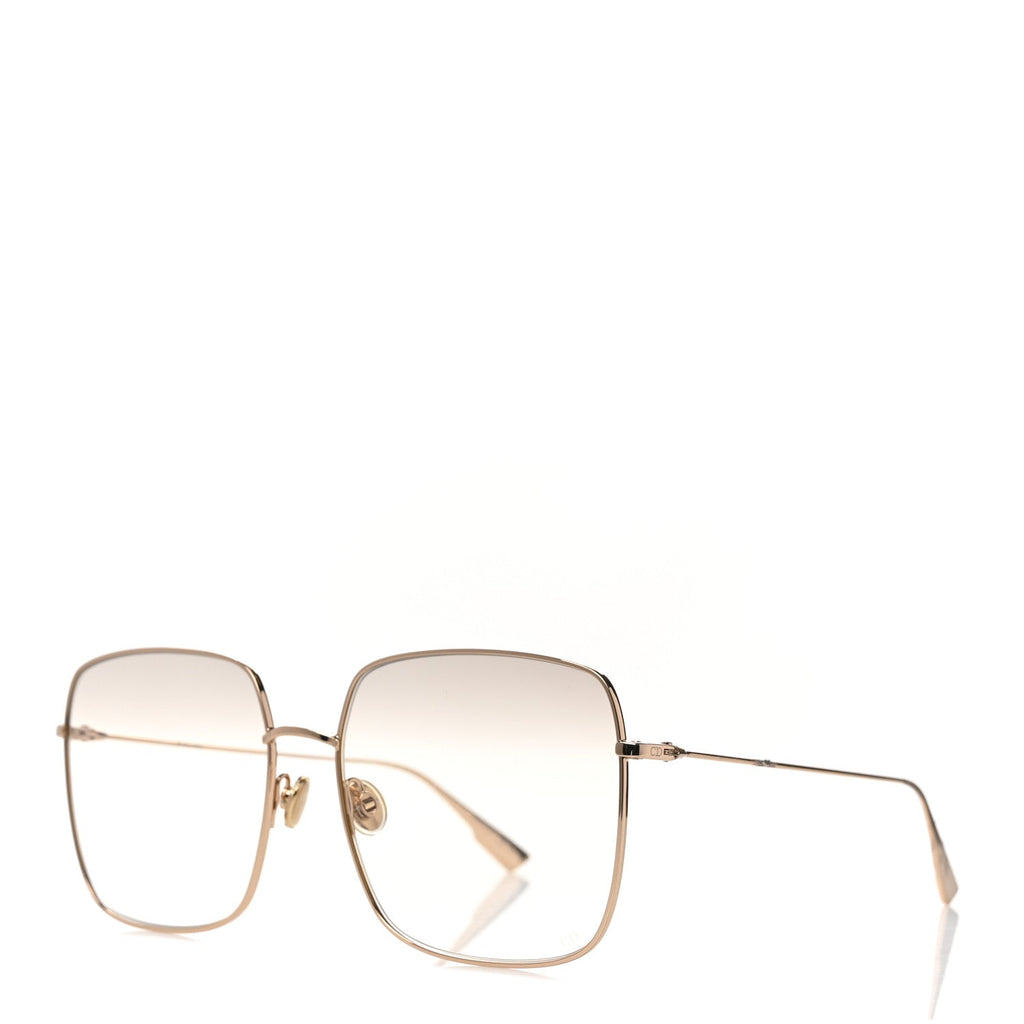 Metal Diorstellaire 1 Sunglasses Gold
