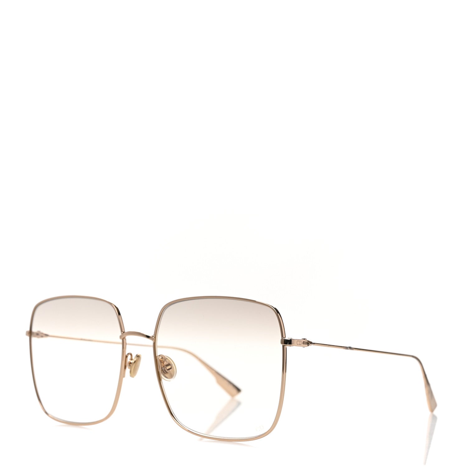 Metal Diorstellaire 1 Sunglasses Gold