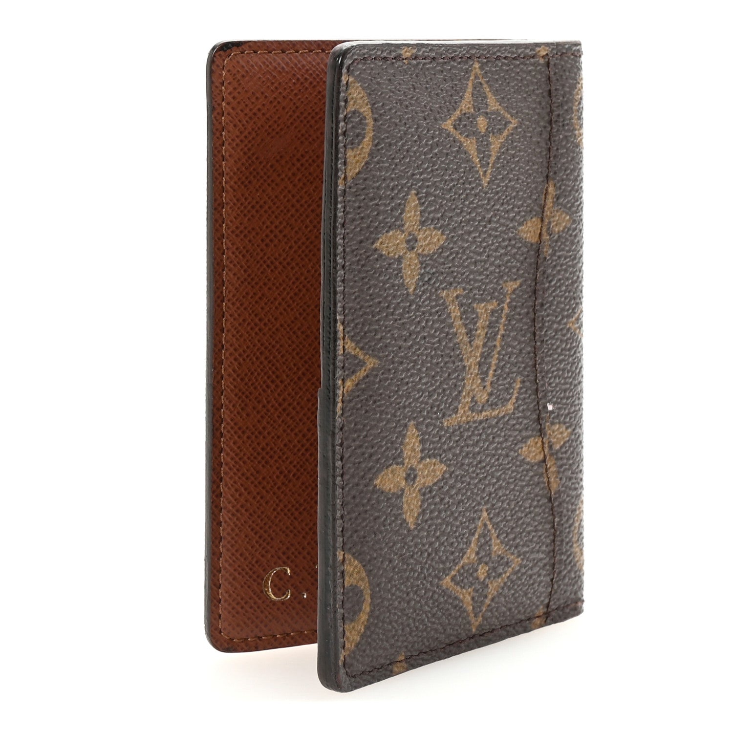 Monogram Pocket Organizer  Holder