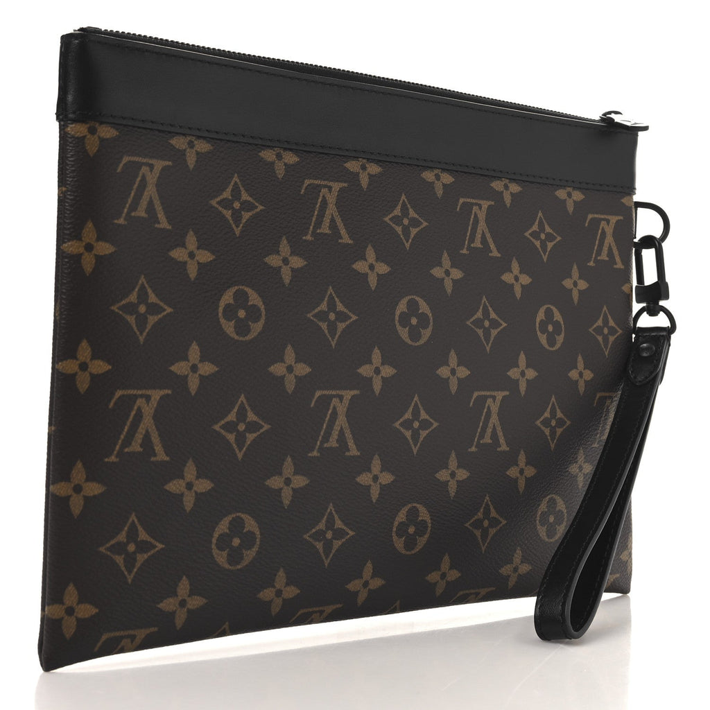 Monogram Macassar Pochette To-Go Black