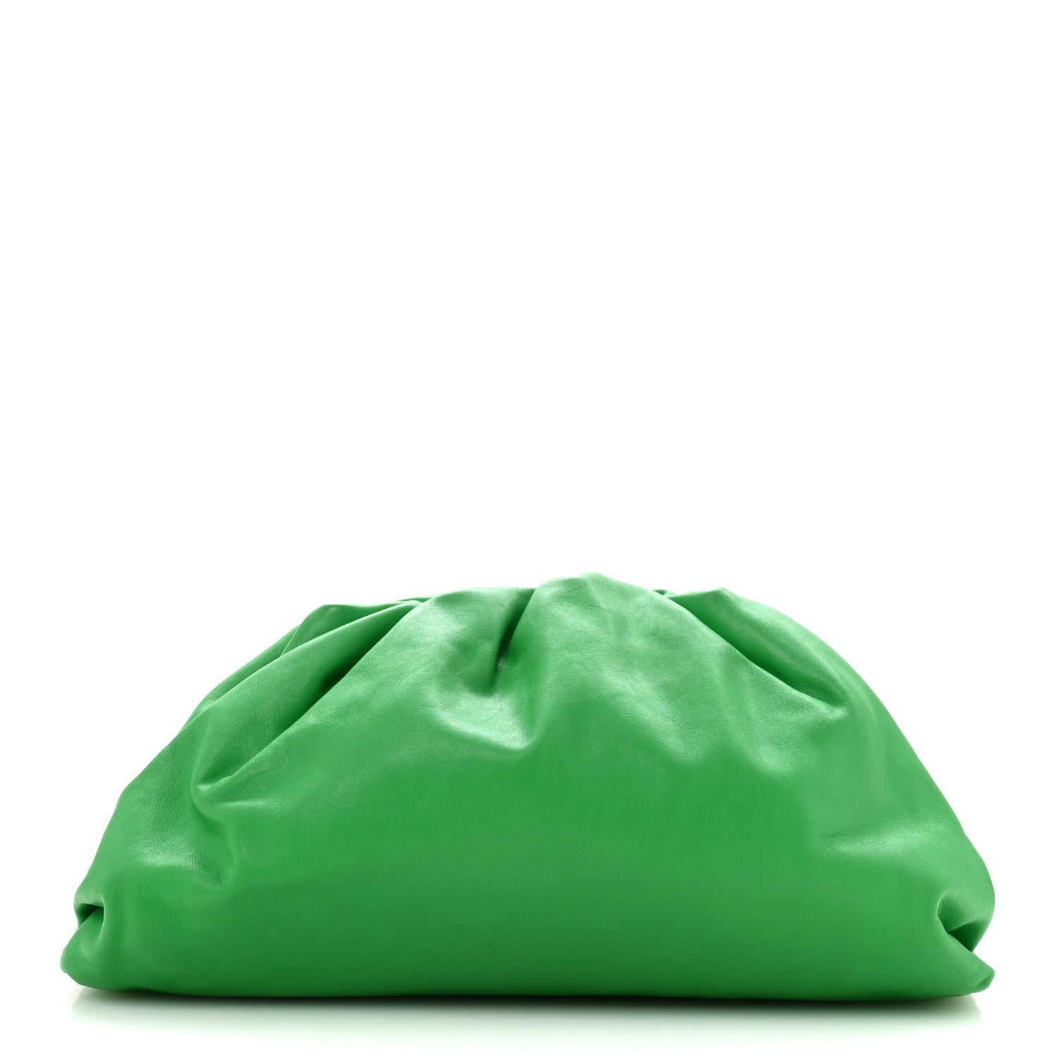 Smooth Butter Calf The Pouch Oversized Clutch Parakeet