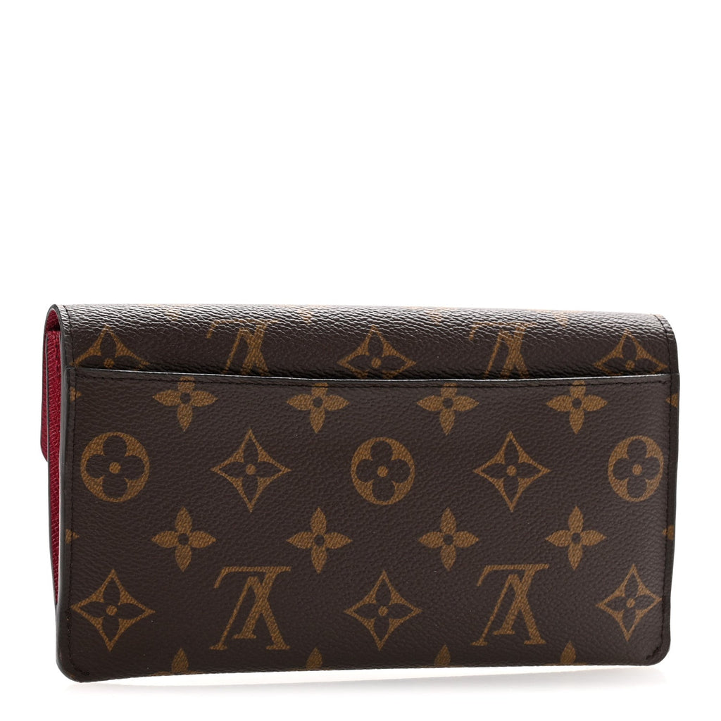 Monogram Jeanne Wallet Fuchsia
