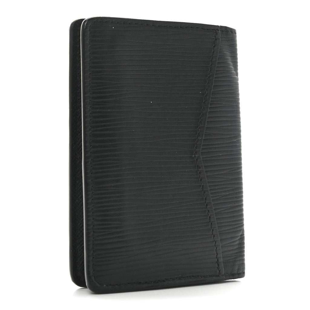 Epi Initials Pocket Organizer Black
