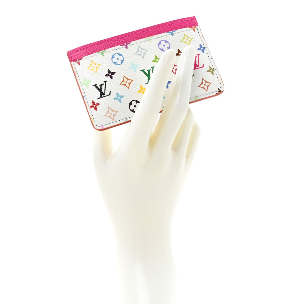 LV X TM Monogram Multicolor  Holder Kawaii Pink