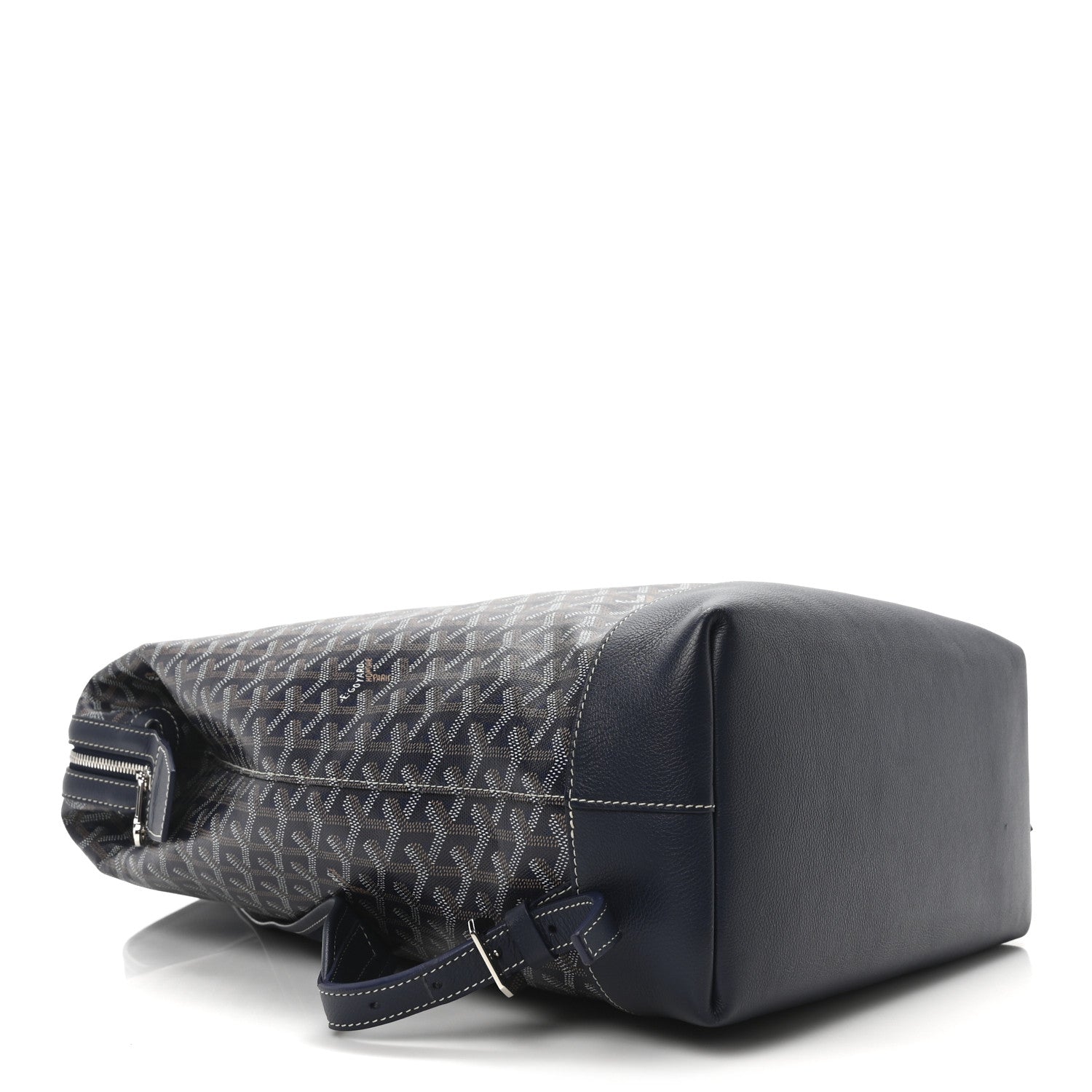 Goyardine Calfskin Cisalpin Backpack Navy
