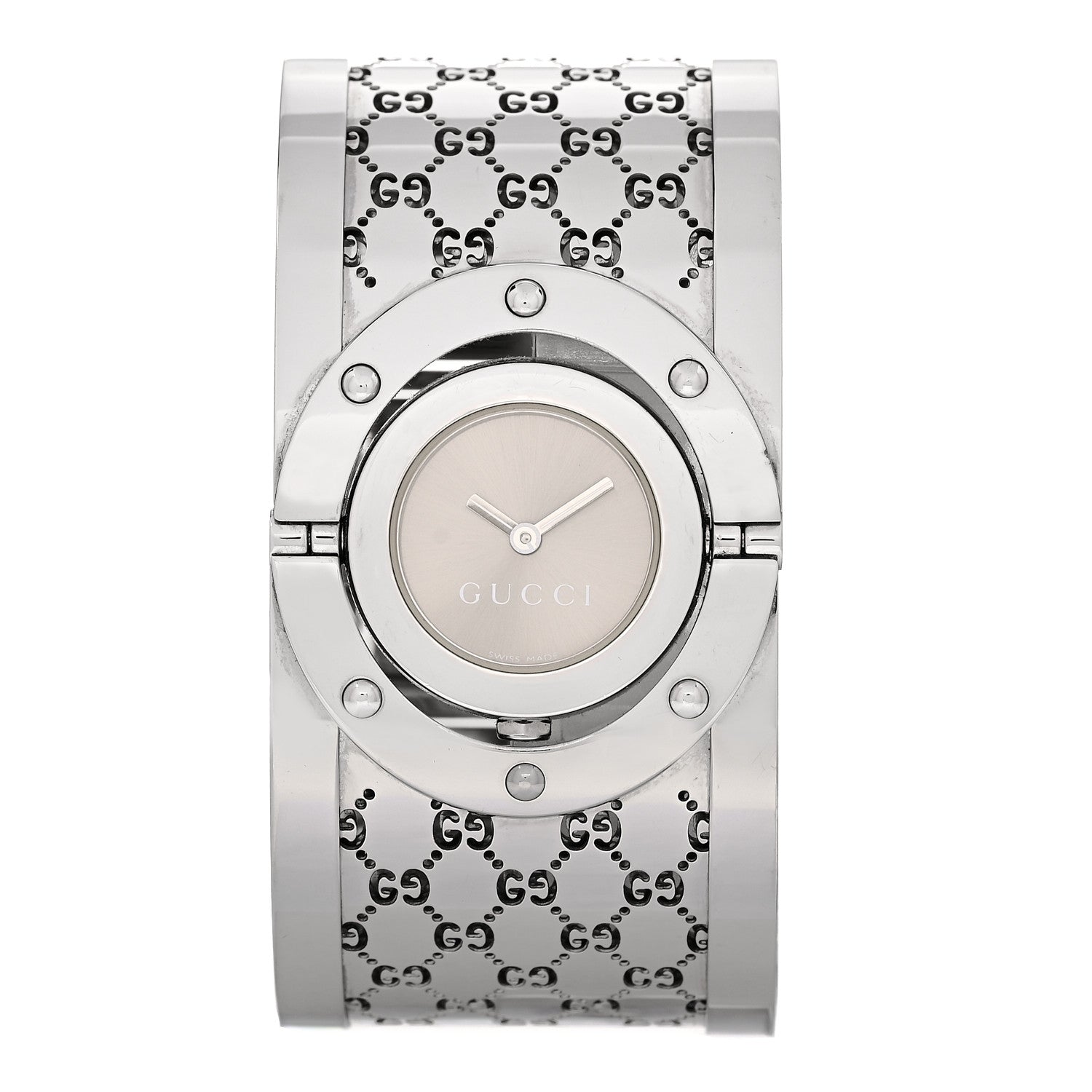 Stainless Steel 33mm Twirl Quartz Watch Brown