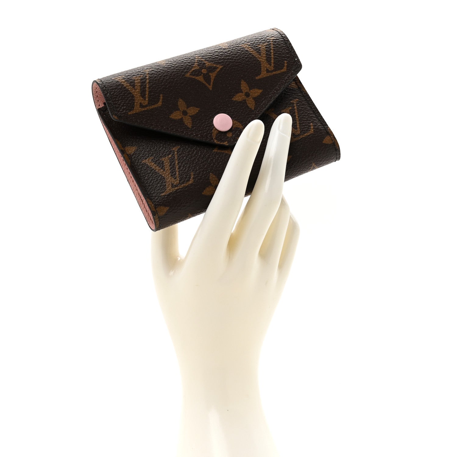 Monogram Victorine Wallet Rose Ballerine