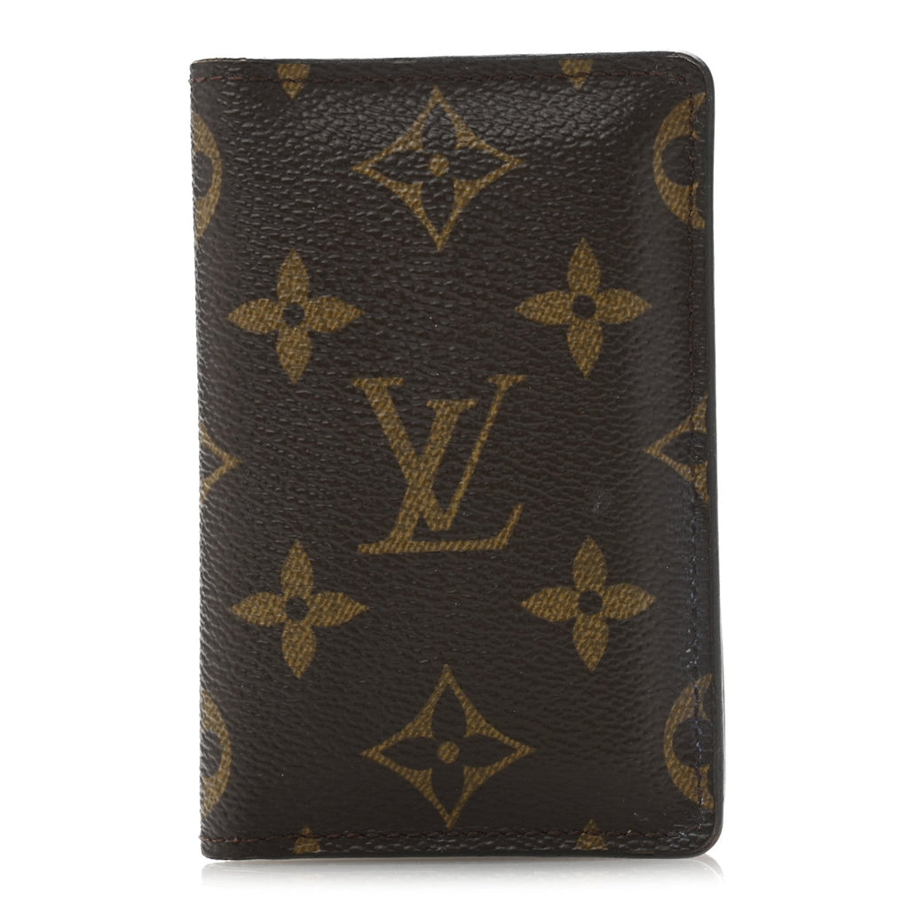 Monogram Pocket Organizer  Holder NM
