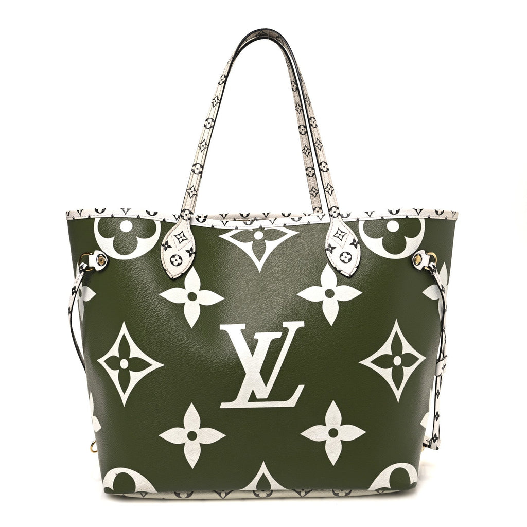 Monogram Giant Neverfull MM Kaki