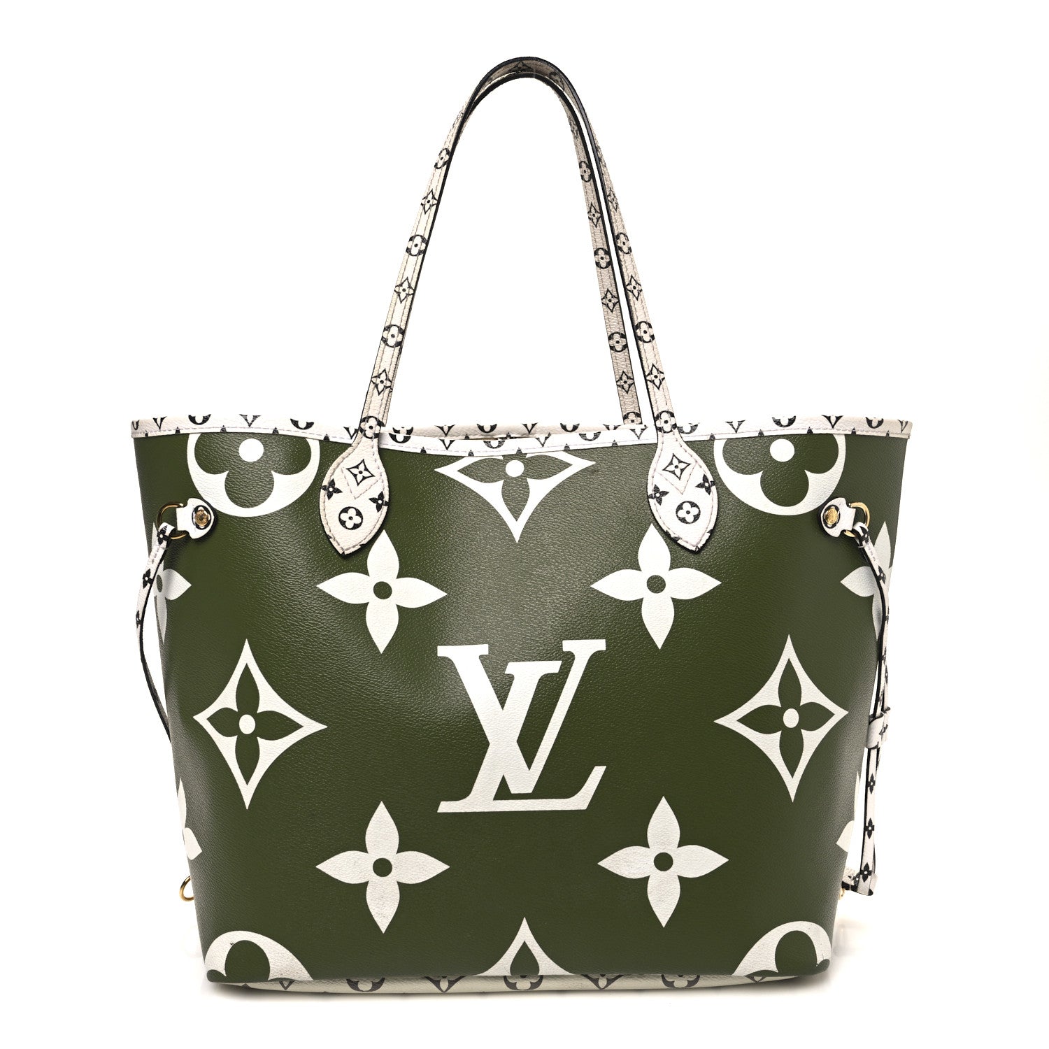 Monogram Giant Neverfull MM Kaki