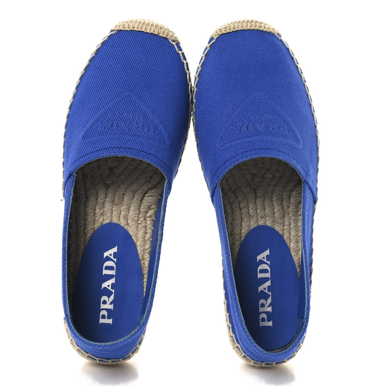 Canvas Logo Espadrilles 35 Azzurro