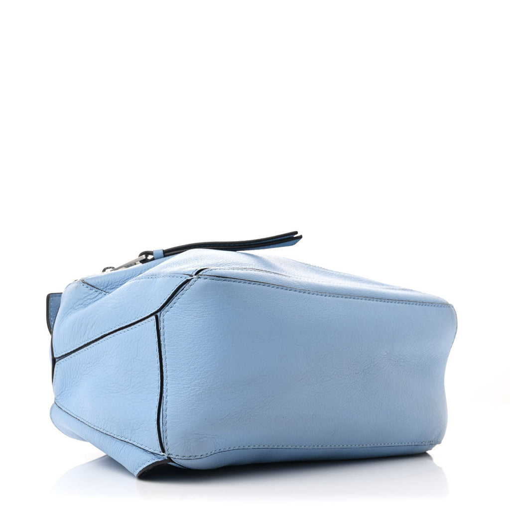 Calfskin Small Puzzle Bumbag Dusty Blue