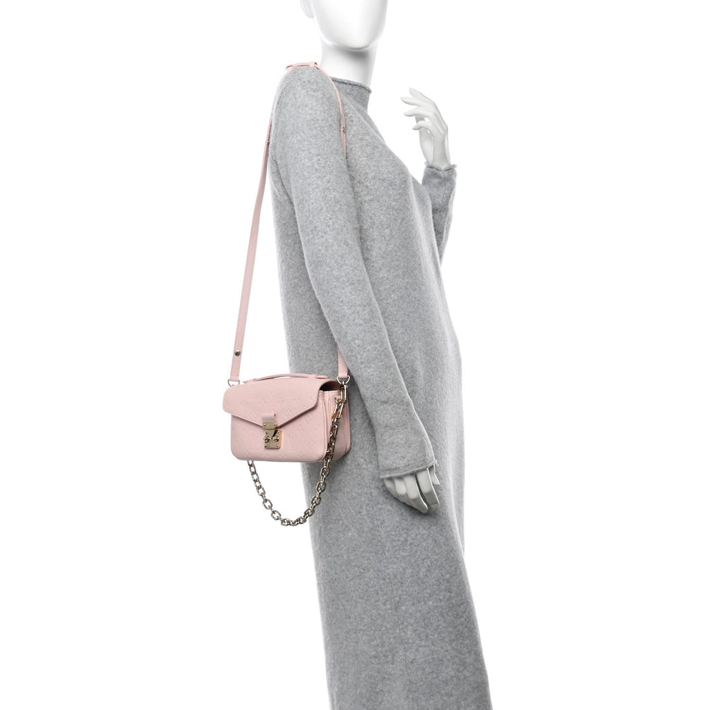 Empreinte Pochette Metis East West Pink Opale