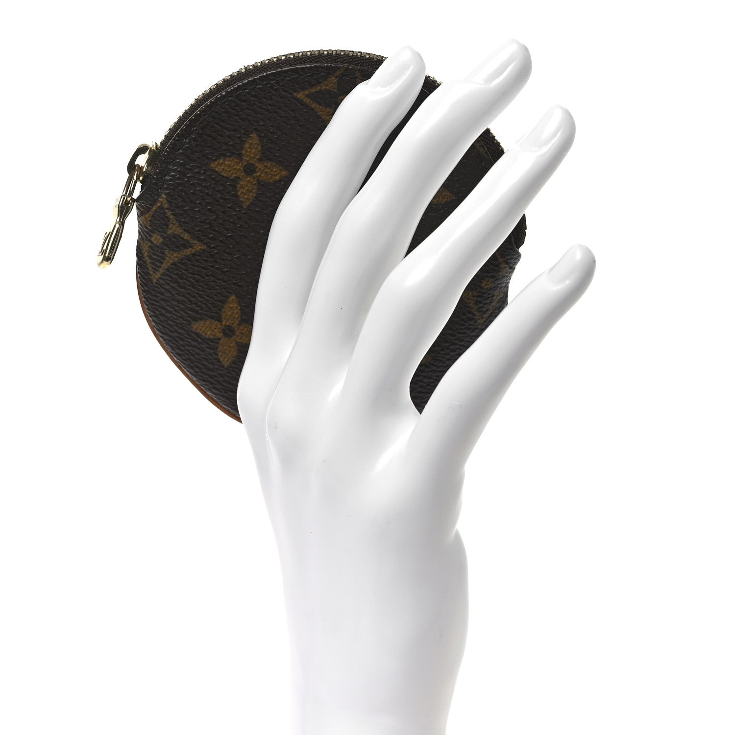 Monogram Round Coin Purse
