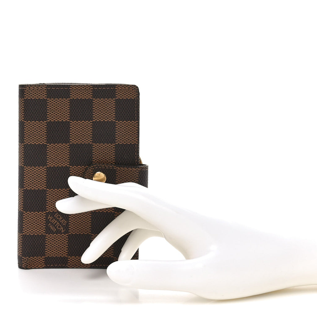 Damier Ebene French Purse Wallet