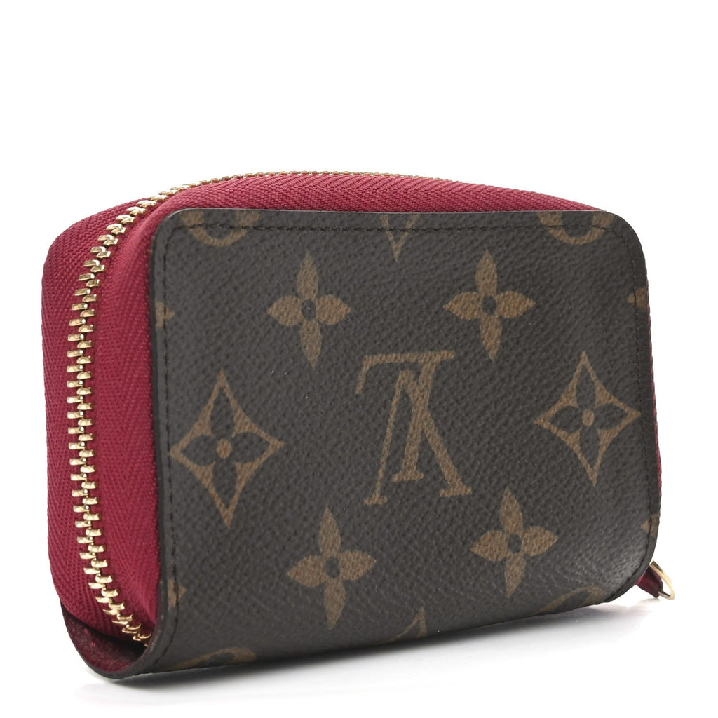 Monogram Zippy Multicartes Fuchsia