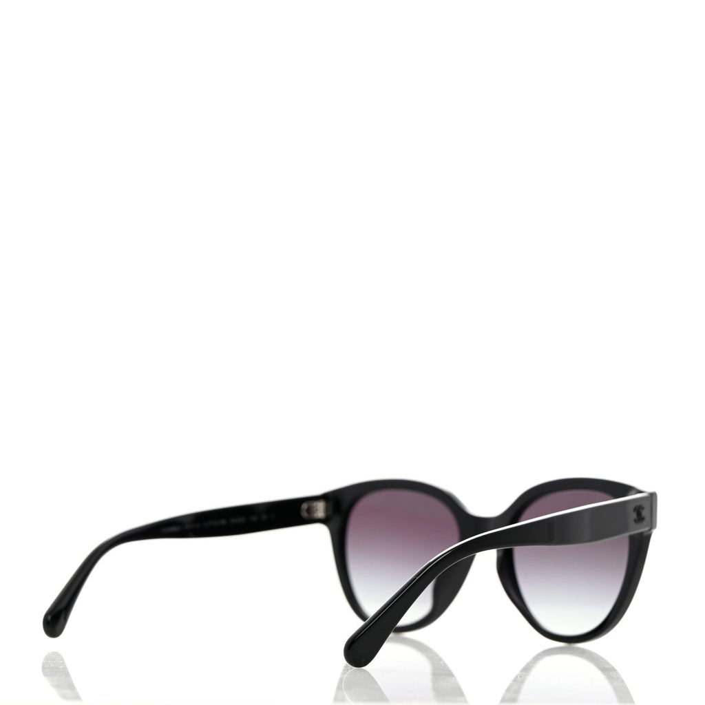 Acetate CC Butterfly Sunglasses 5414-A Black