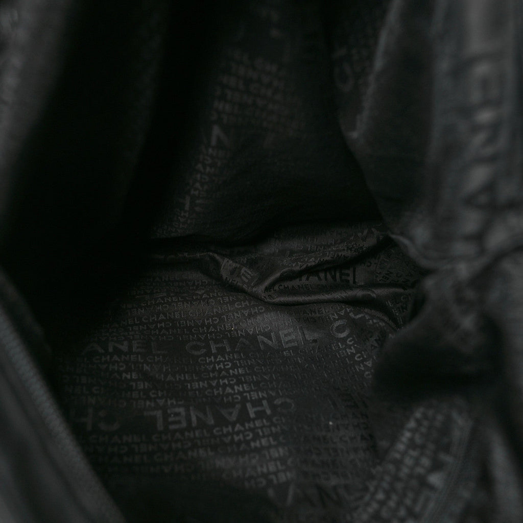 Lambskin Large Ultimate Soft Tote Black