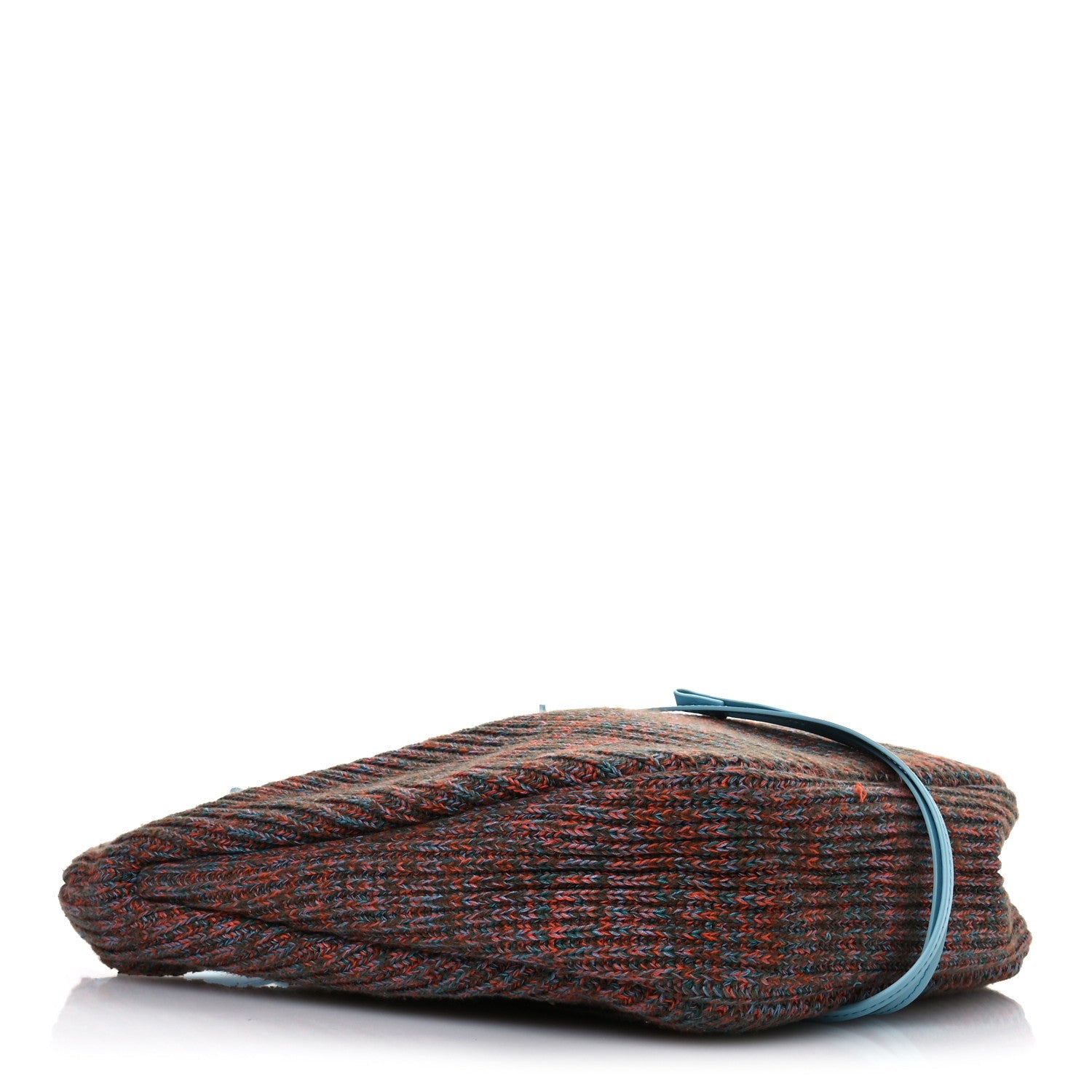 Knit Calfskin Hobo Bag Multicolor