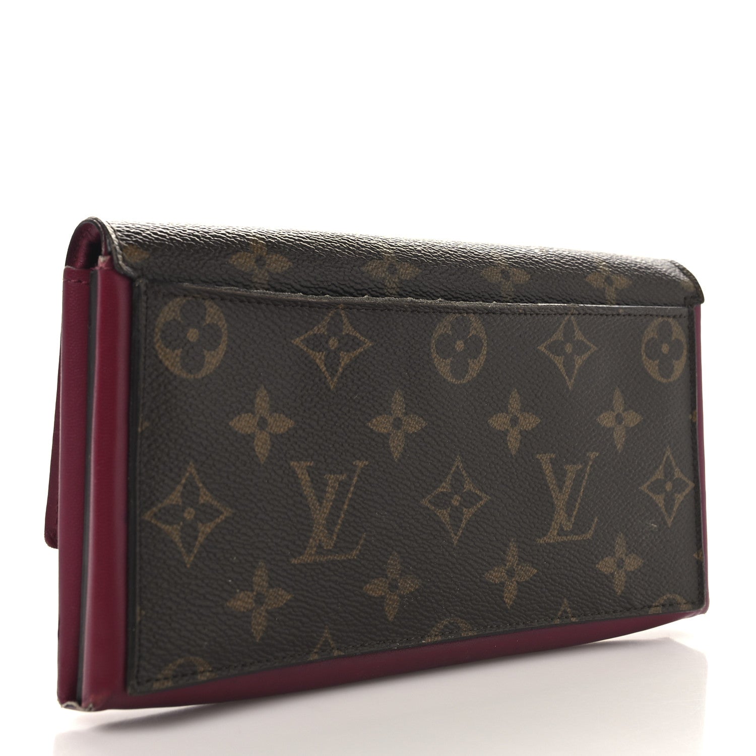 Monogram Flore Wallet Fuchsia