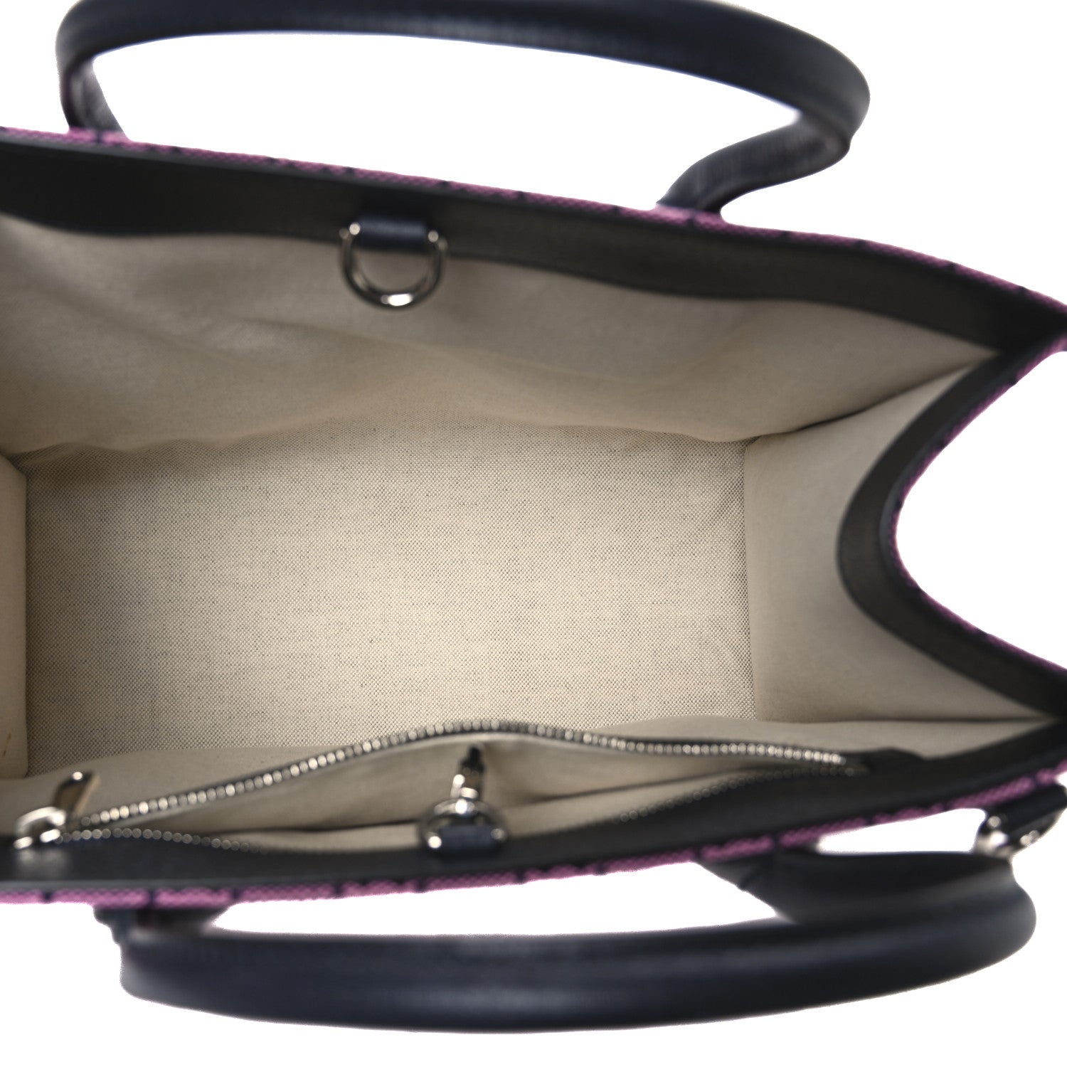 Monogram Multicolor Textured Dollar Calfskin Small Retro Interlocking G Tote Bag Pink Blue