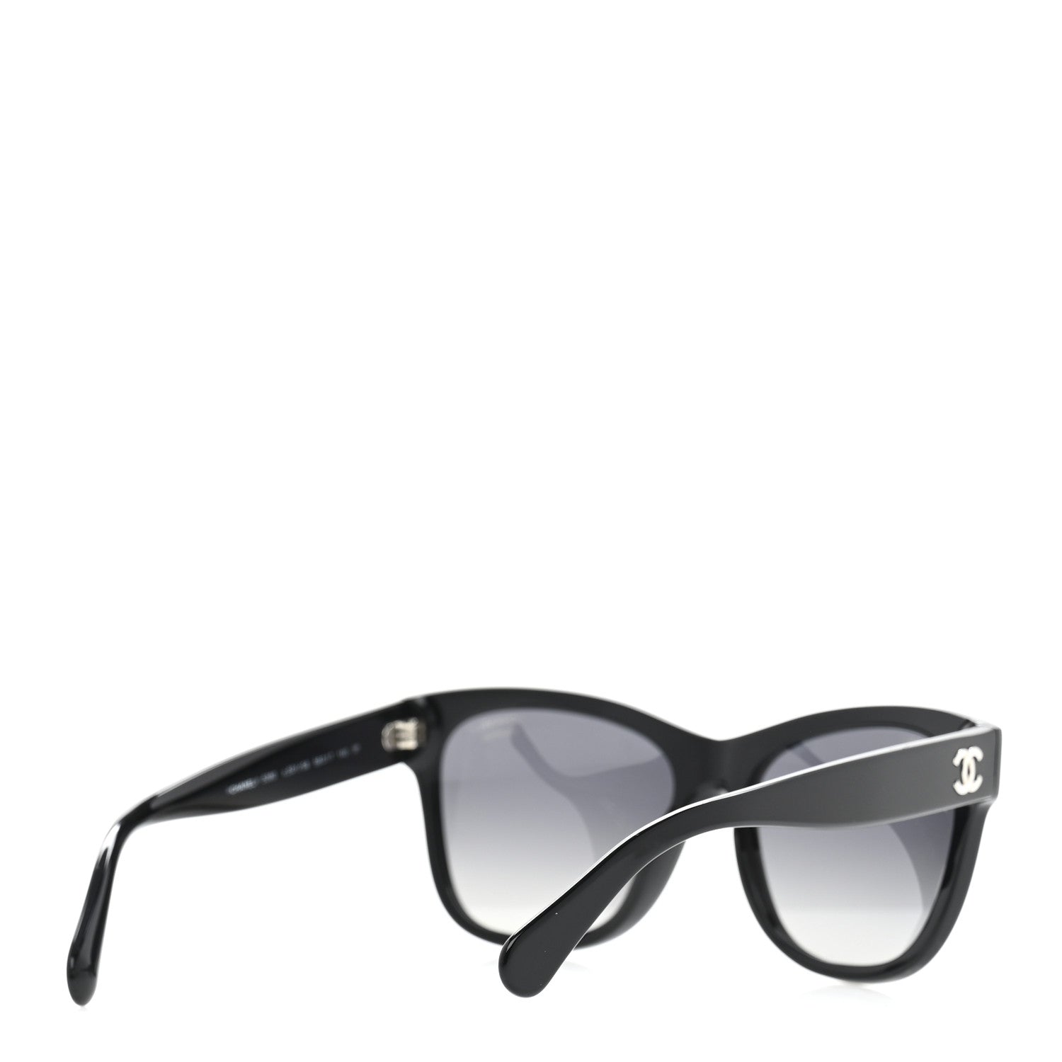 Acetate Polarized Square CC Sunglasses 5380 Black