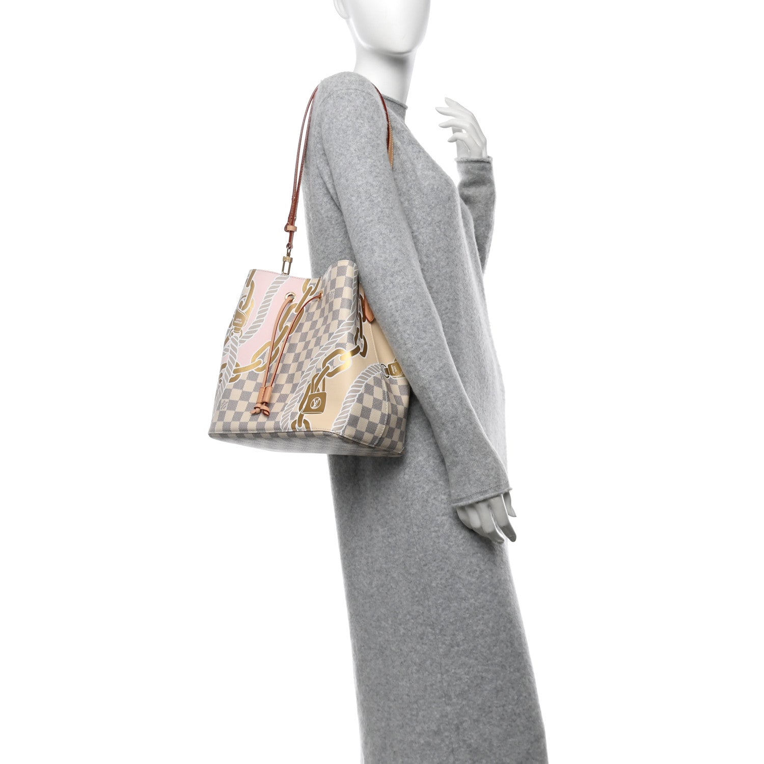 Damier Azur Nautical Neonoe MM