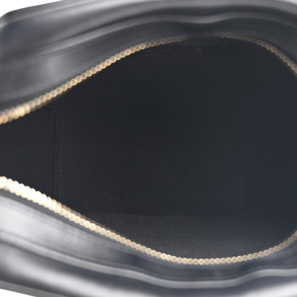 Lambskin CC Octagon Camera Case Black