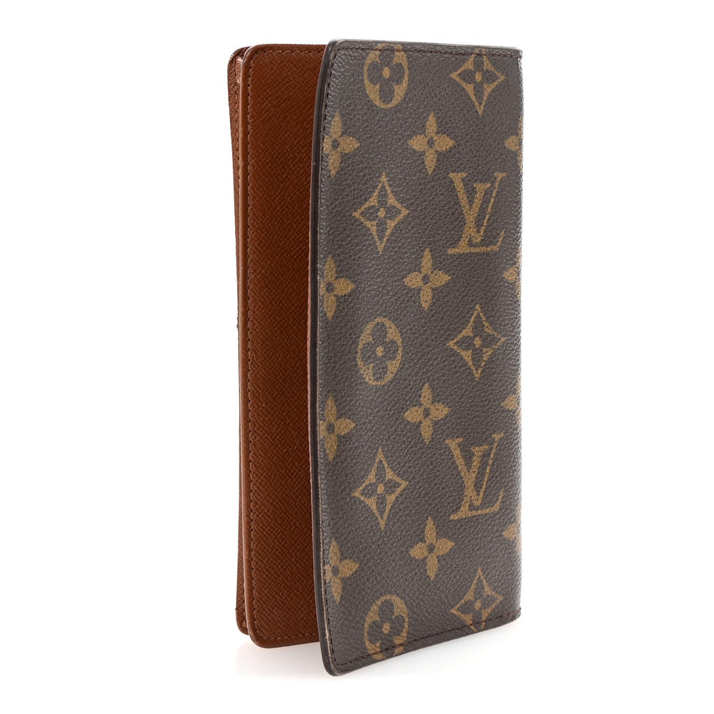 Monogram Porte-Cartes Credit Yen Checkbook Wallet
