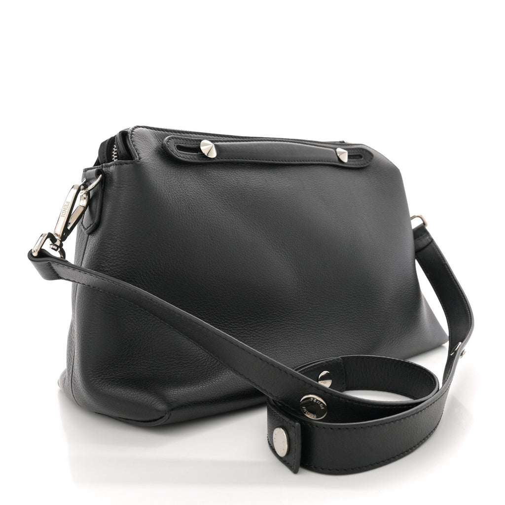 Vitello Dolce Large By The Way Boston Bag Black