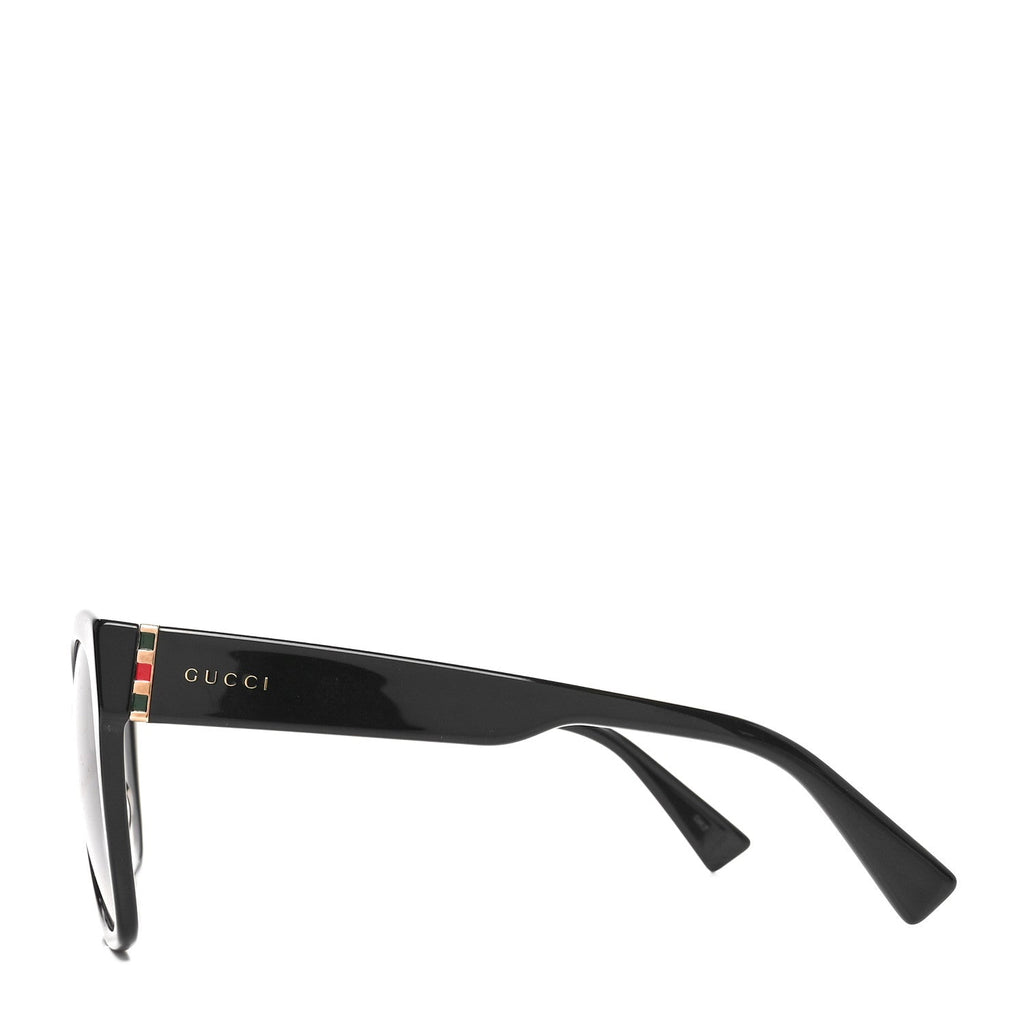 Acetate Square Frame Sunglasses GG0459S Black