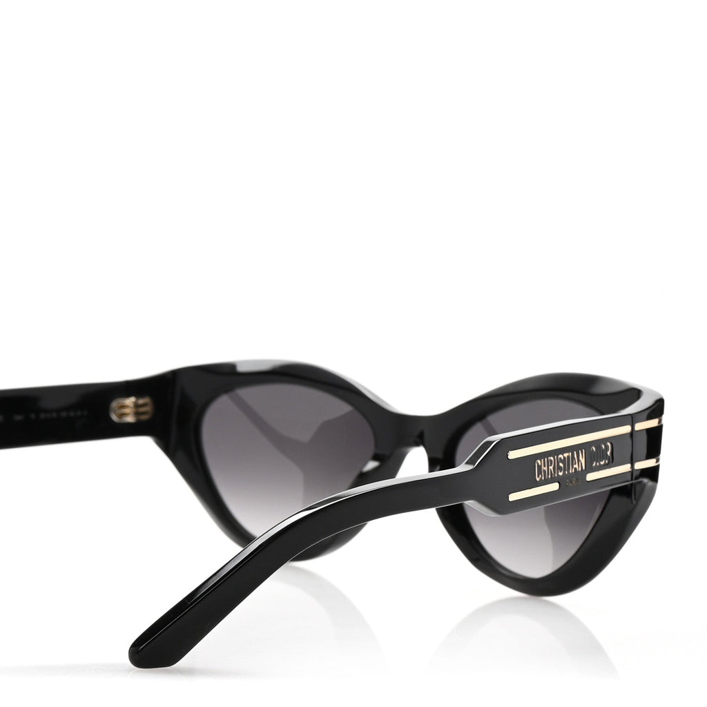 Diorsignature B7I Butterfly Sunglasses Black