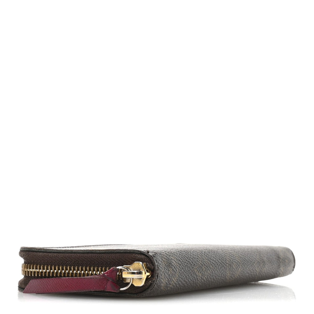 Monogram Clemence Wallet Fuchsia