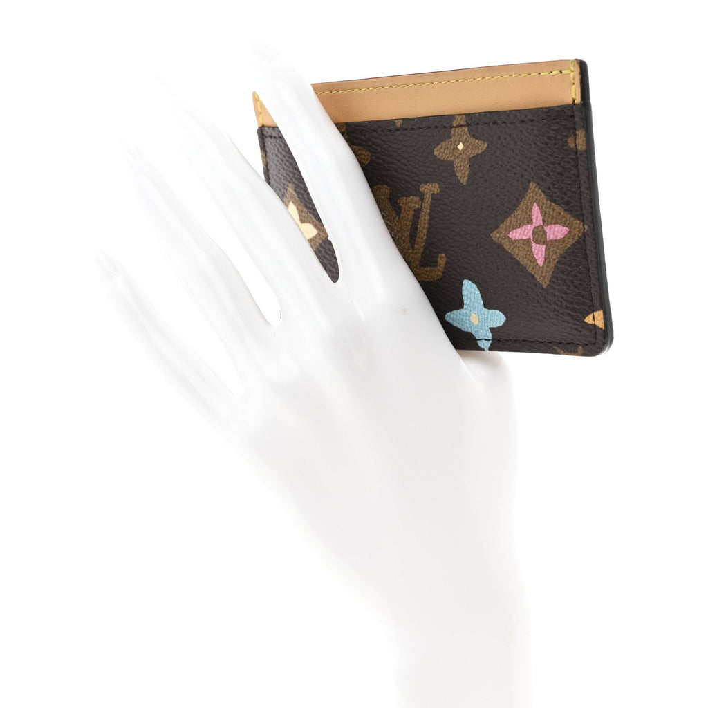 Monogram Craggy  Holder Chocolate