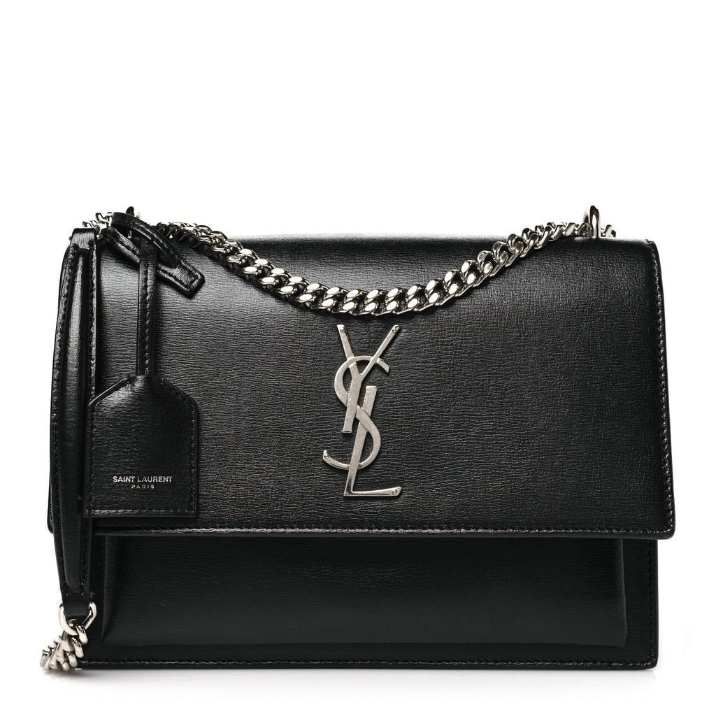 Calfskin Medium Monogram Sunset Black