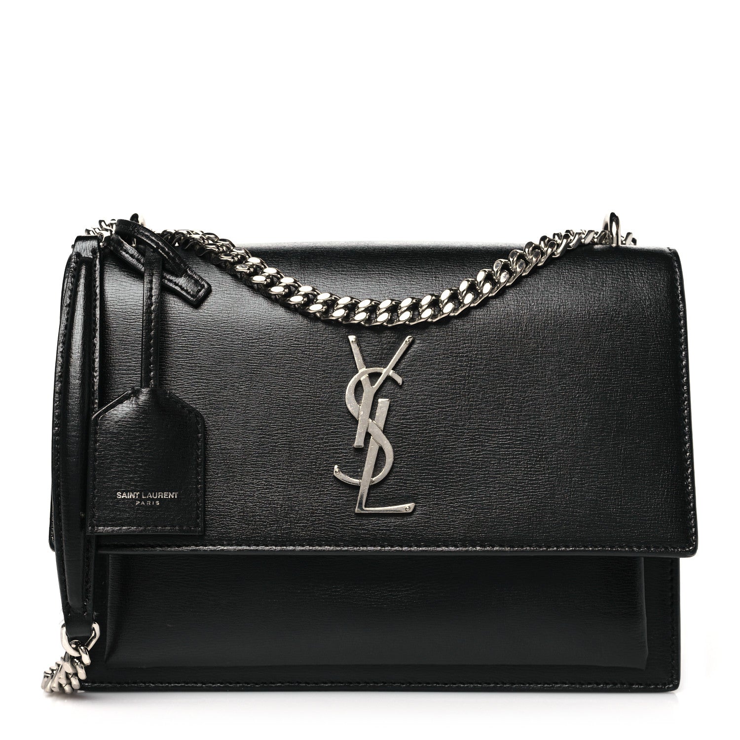 Calfskin Medium Monogram Sunset Black