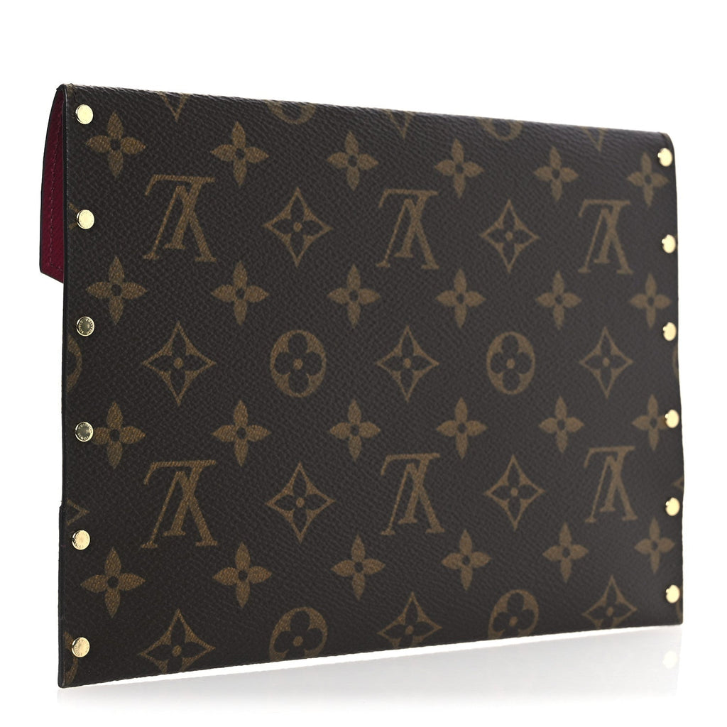 Monogram Rivets Enveloppe