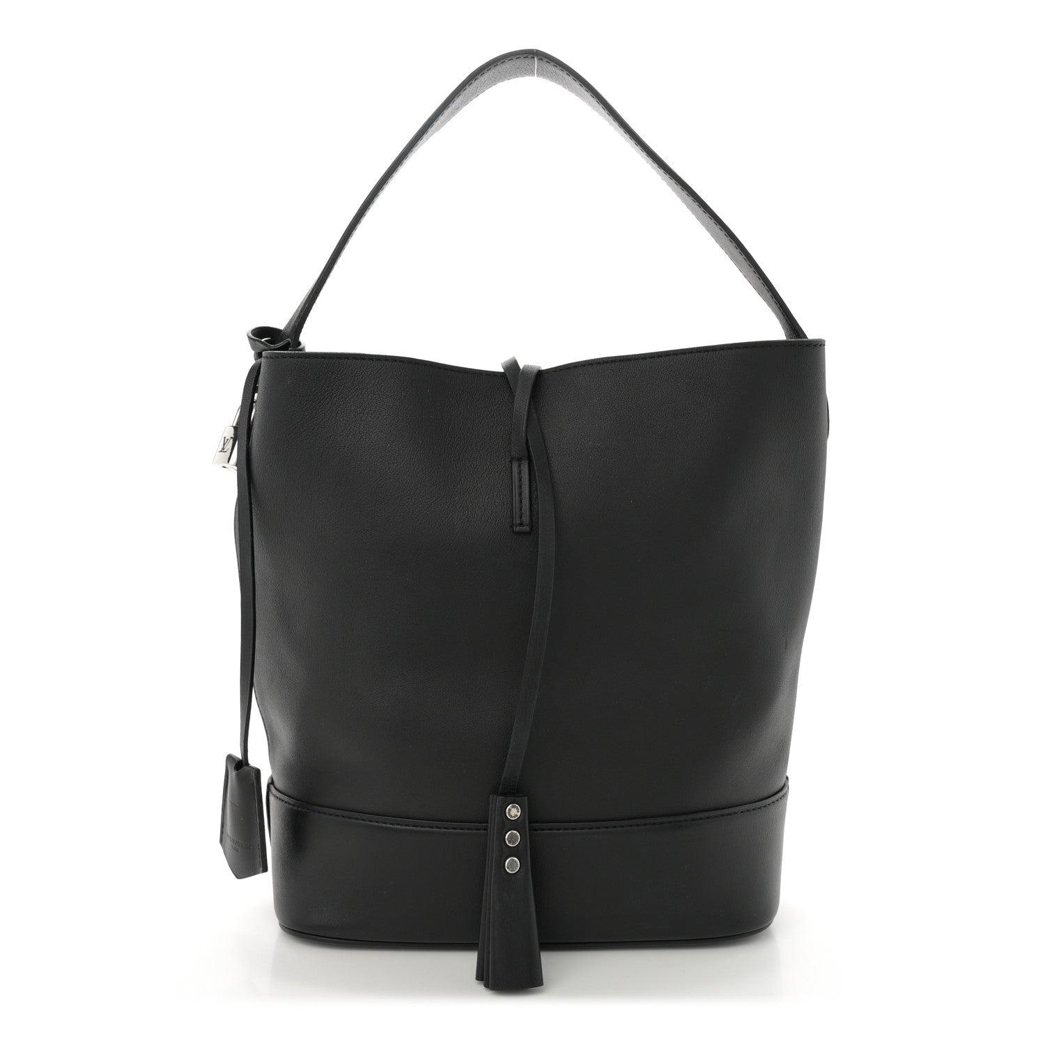 Smooth Calfskin NN14 Cuir Nuance GM Black