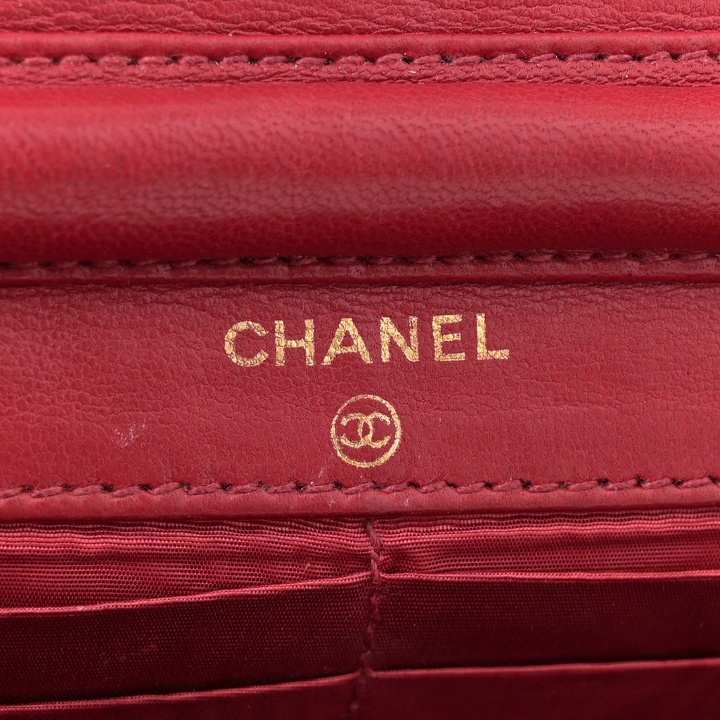 Caviar Timeless CC Wallet On Chain WOC Red