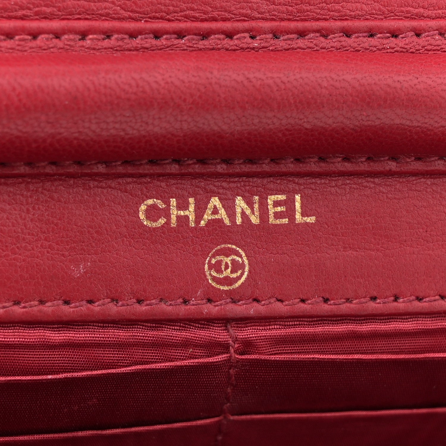 Caviar Timeless CC Wallet On Chain WOC Red