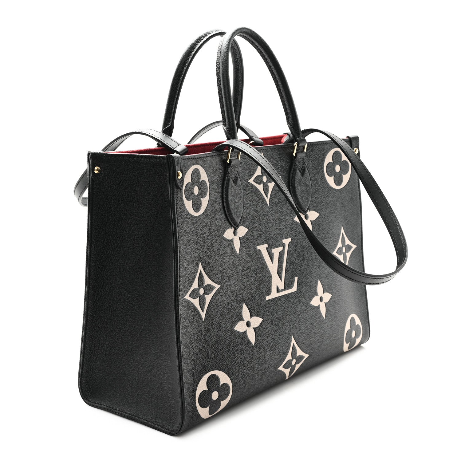 Empreinte Monogram Giant Onthego MM Black Beige