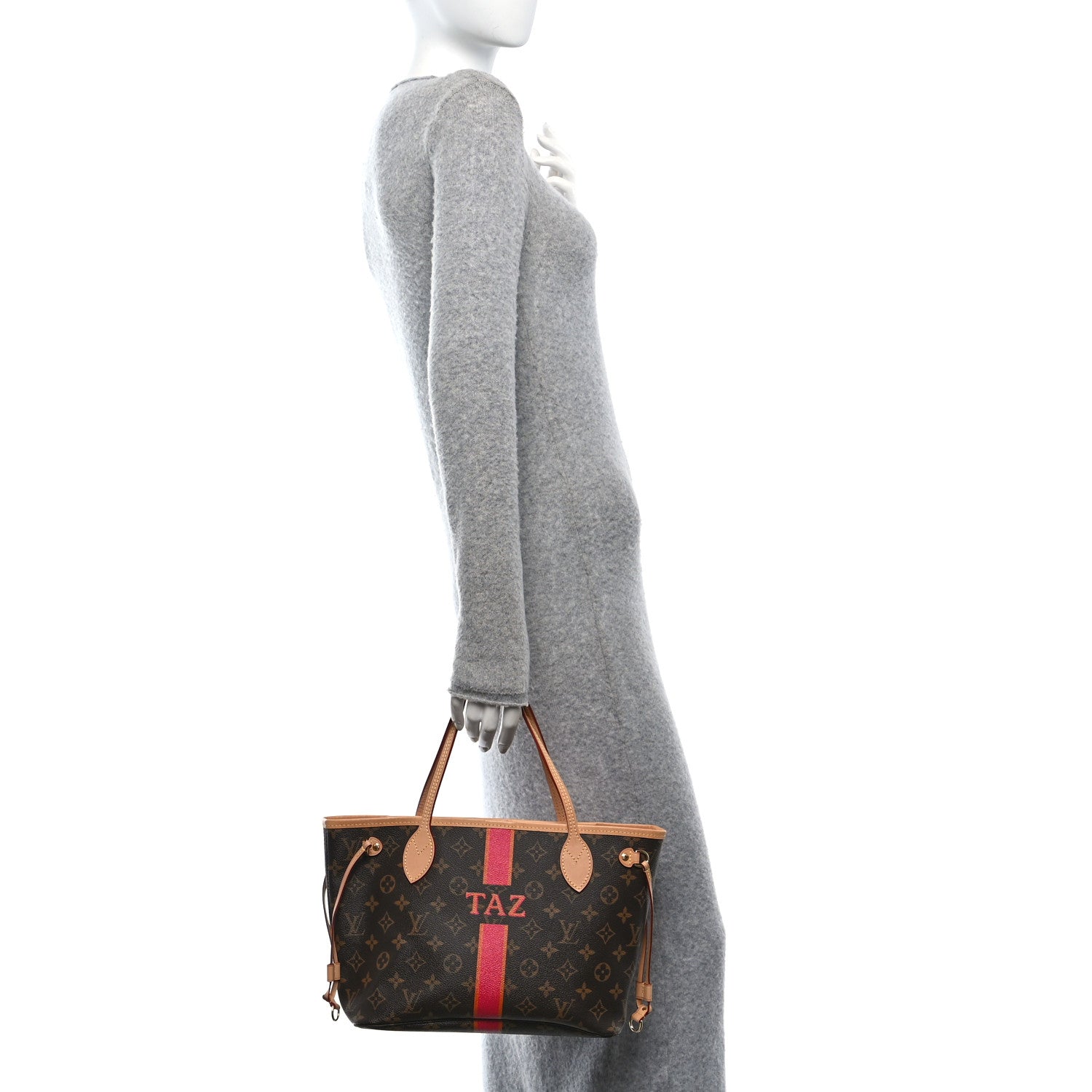 Monogram My LV Heritage Neverfull PM Fuchsia Orange