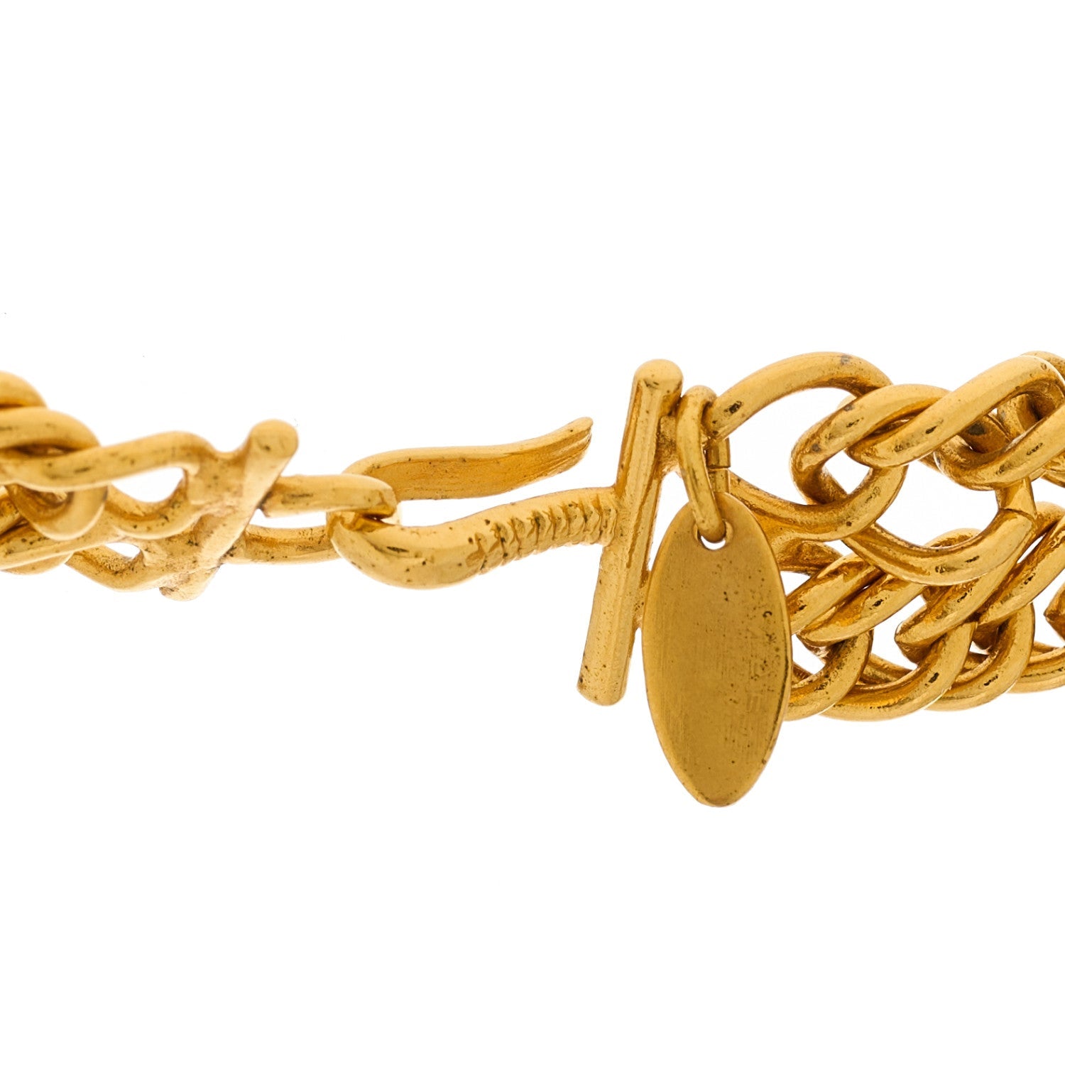 Multi Strand Chain Leo Lion Sun Medallion Necklace Gold