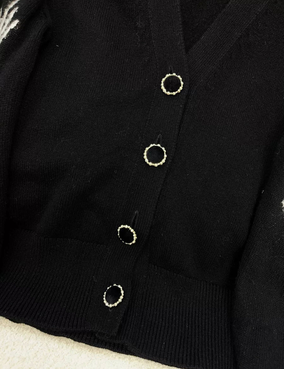 CHANEL 21A CASHMERE/ SILK igan size 38