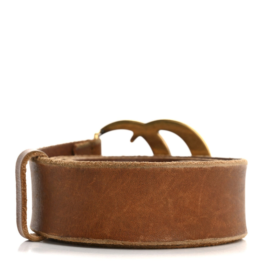 Faded Calfskin Double G 40mm Belt 95 38 Cuir