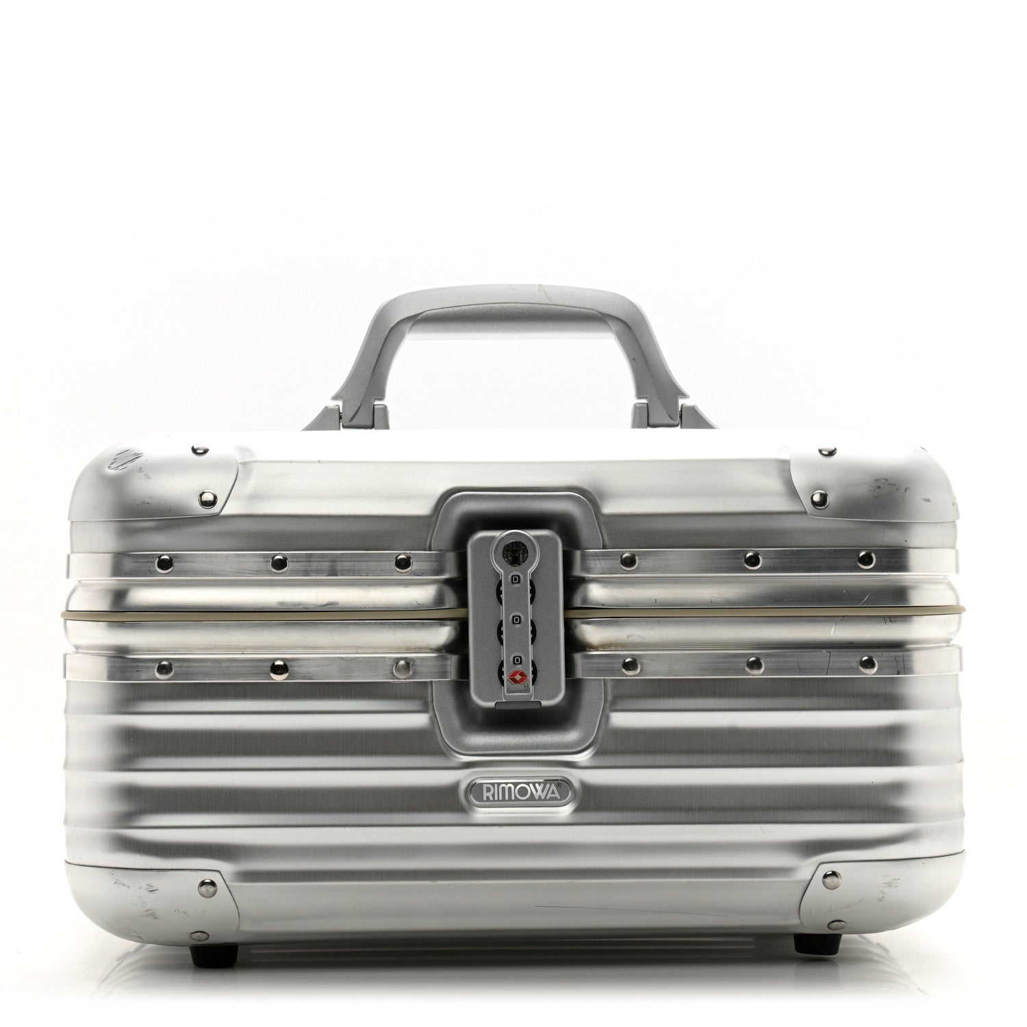 Aluminum Topas Vanity Case Silver