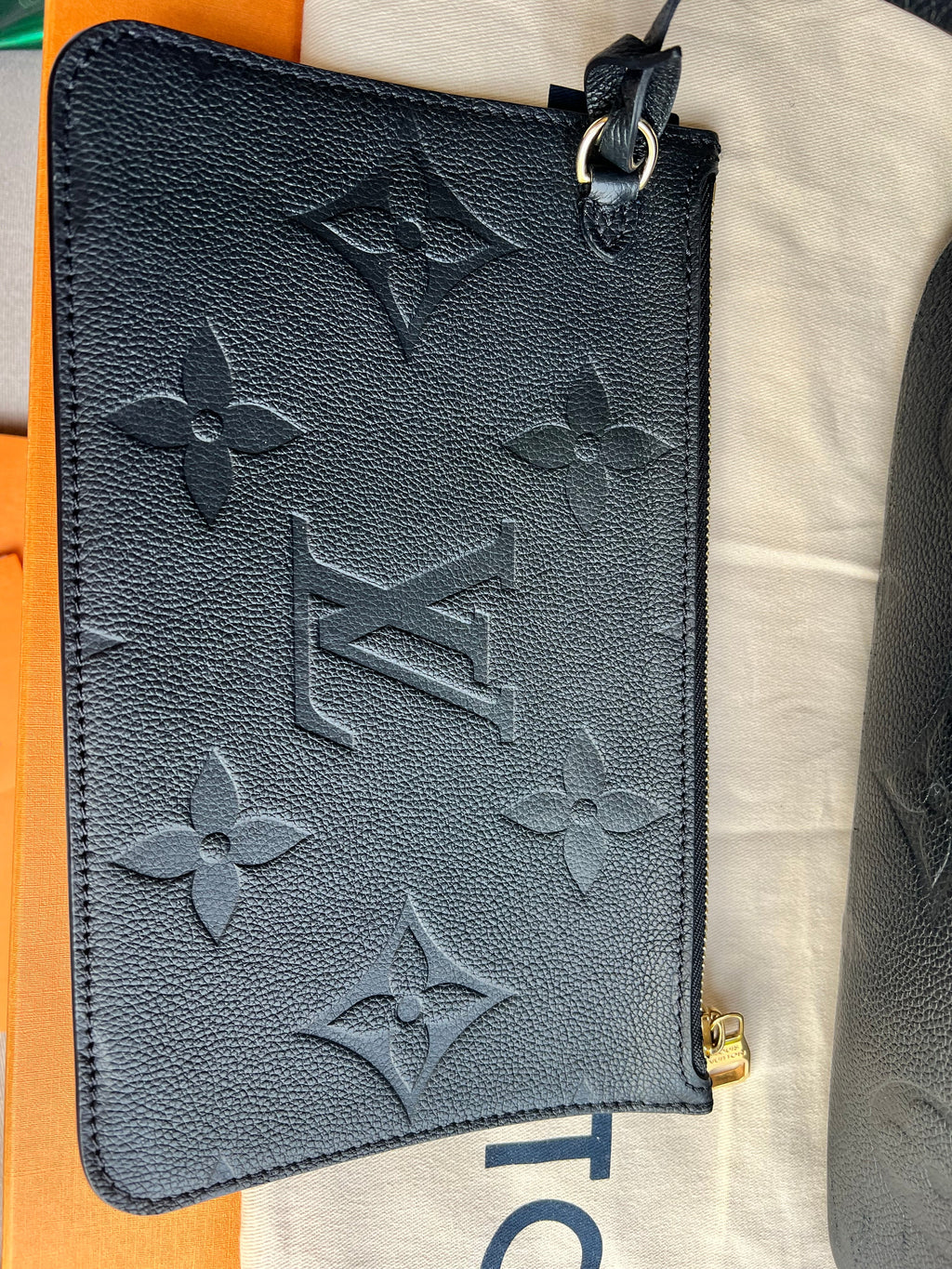 Louis Vuitton Neverfull MM Black Empreinte (RRP £1,940)