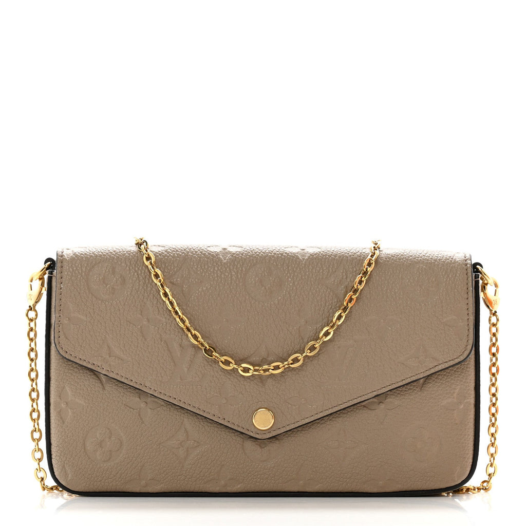 Empreinte Pochette Felicie Chain Wallet Tourterelle